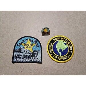BMW Motorcycle Owners of America Patches & Pin Rapid City MOA International